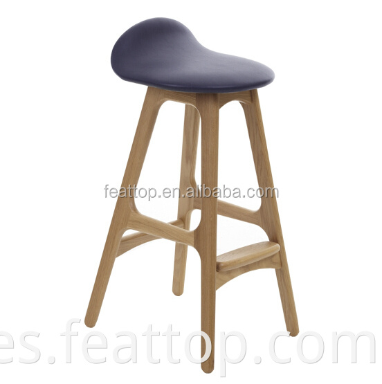 Factory Direct Direct Modern Design Wood Bar Chair para muebles de oficina